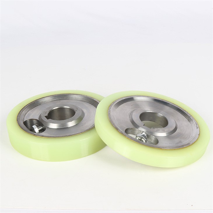 Cast Polyurethane Rubber Wheels Drive Rollers